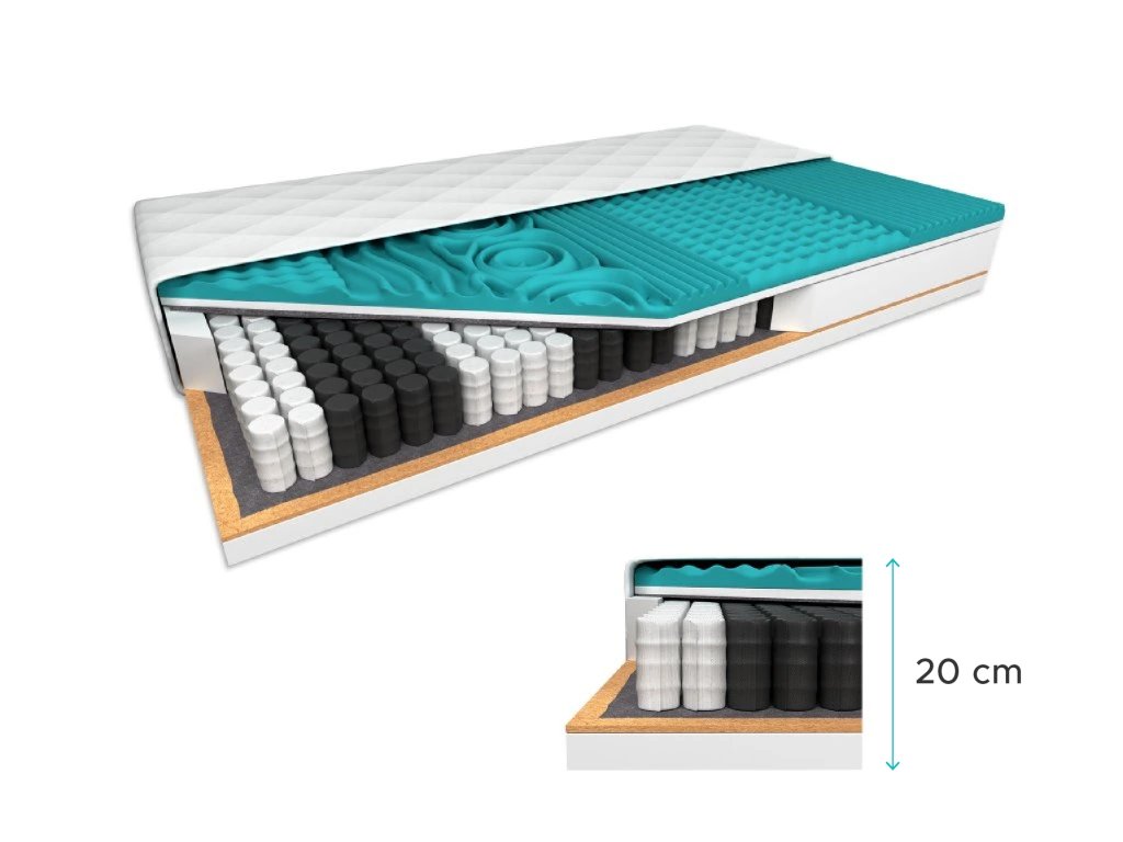Materac kokosowy COCO MAXI 20 cm 160 x 200 cm